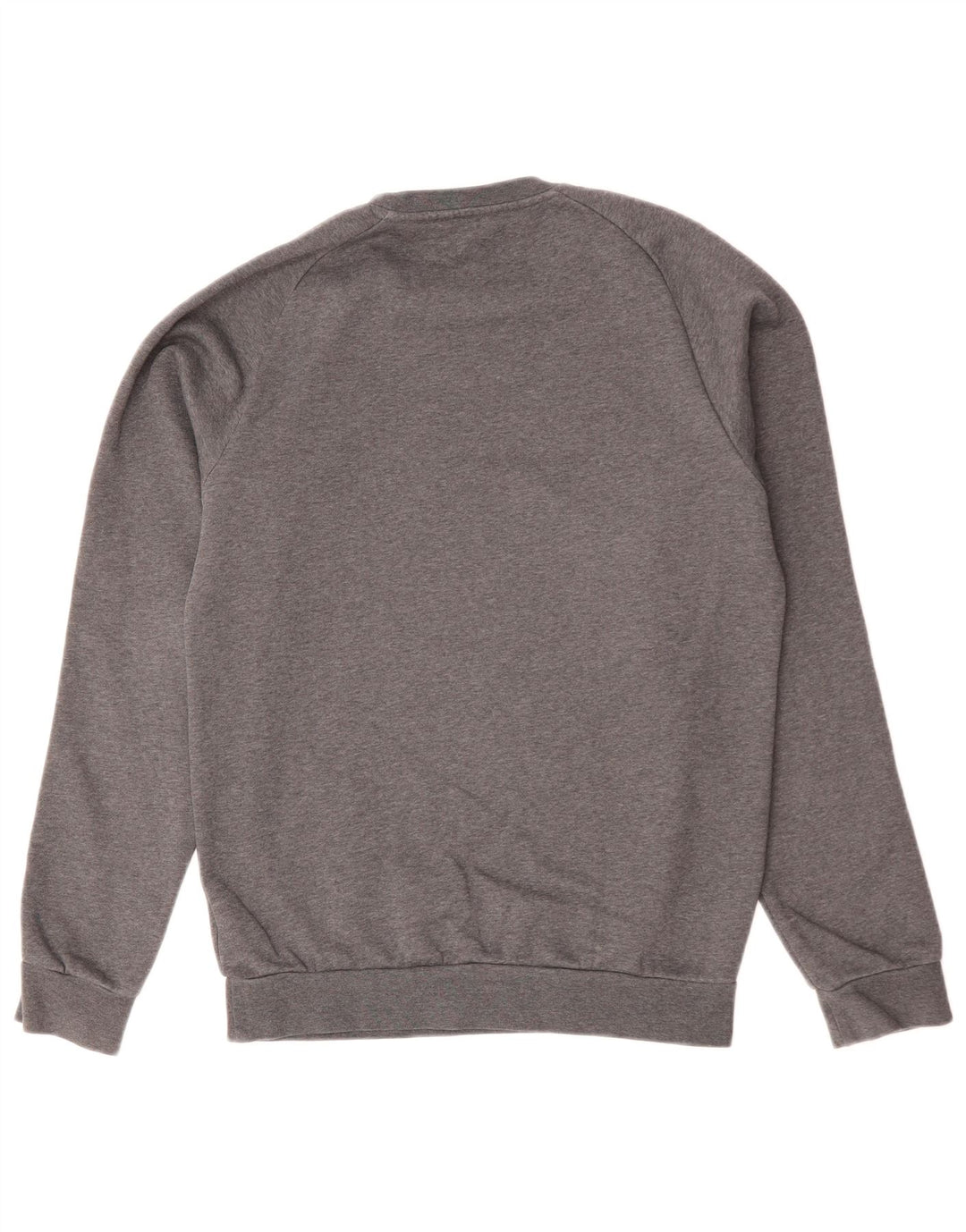 Adidas Mens Sweatshirt Jumper Small Grey Cotton