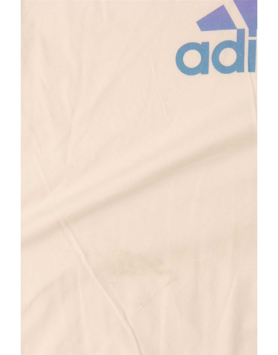 Adidas Mens Graphic T-Shirt Top XL White Cotton