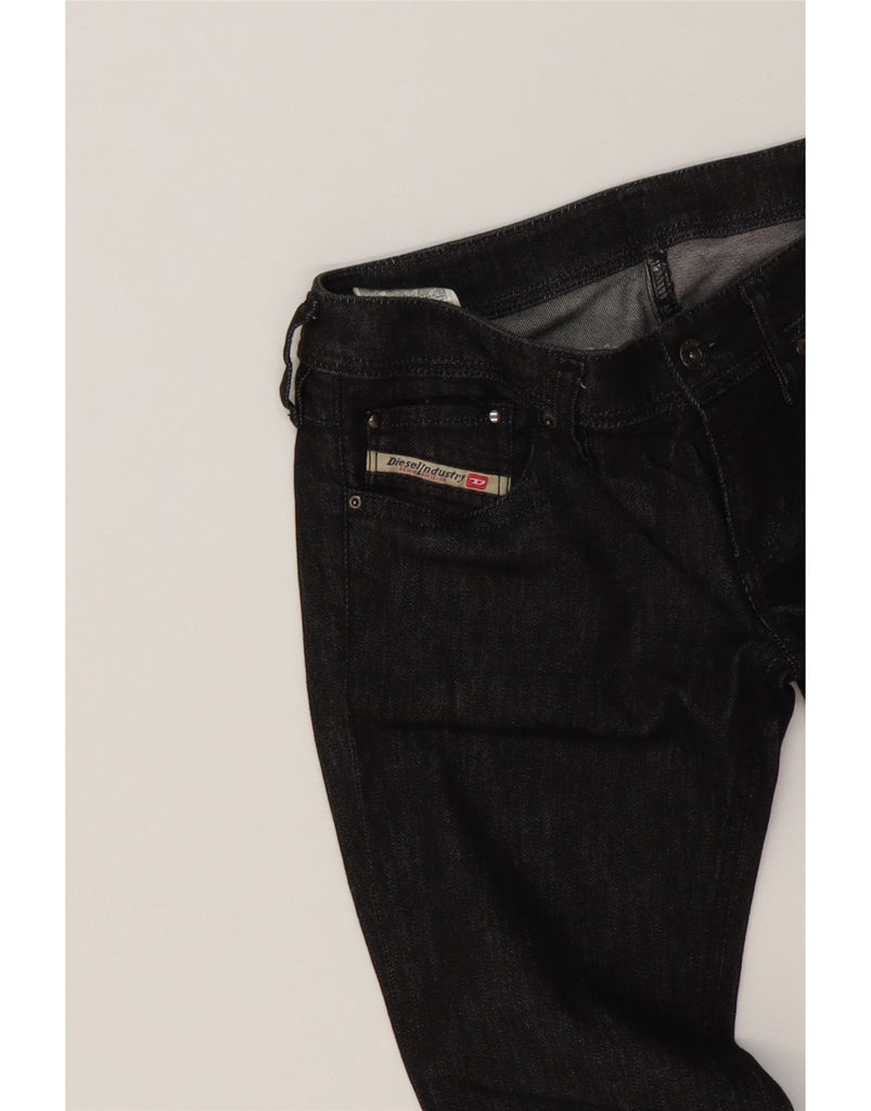 DIESEL Womens Lowky Skinny Jeans W25 L32 Black Cotton Vintage Diesel and Second-Hand Diesel from Messina Hembry 