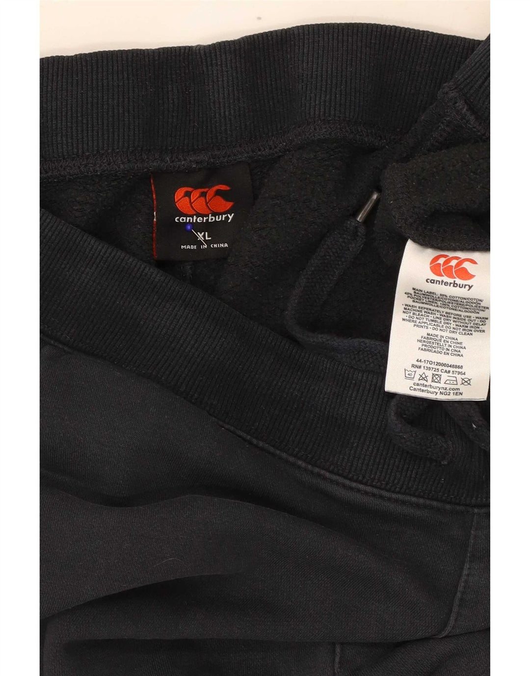 Canterbury Mens Tracksuit Trousers XL Navy Blue Cotton