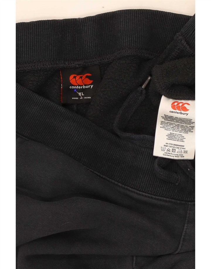 Canterbury Mens Tracksuit Trousers XL Navy Blue Cotton