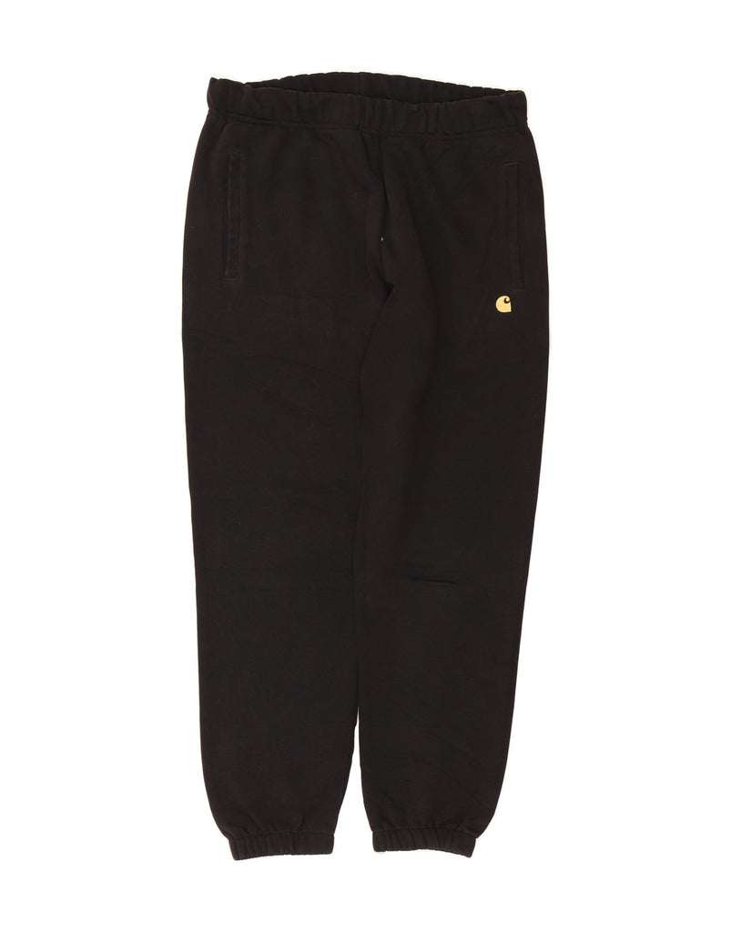 CARHARTT Mens Tracksuit Trousers Joggers Small  Black Cotton Vintage Carhartt and Second-Hand Carhartt from Messina Hembry 