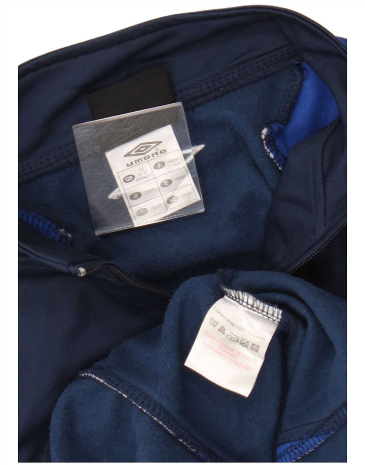Umbro Boys Graphic Sweatshirt Jumper 12-13 Years Large Navy Blue