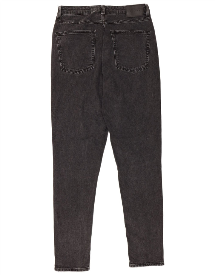 Topshop Womens Slim Jeans W32 L31 Black Cotton