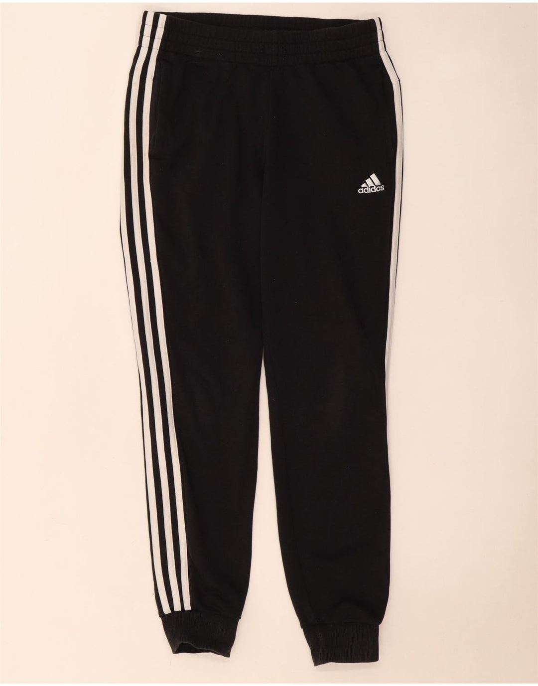 Adidas Mens Tracksuit Trousers Joggers Small Black