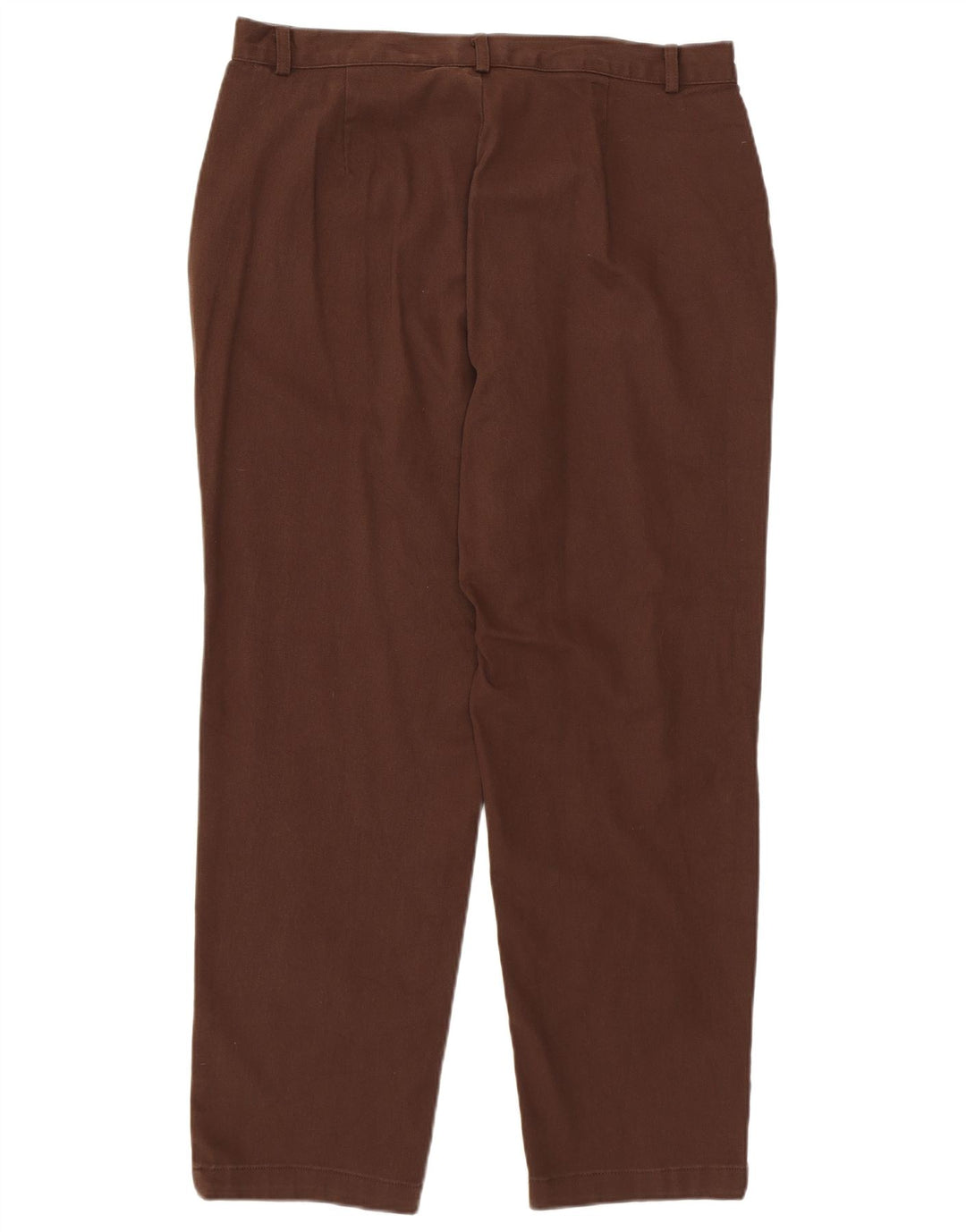 Dockers Womens Tapered Casual Trousers W34 L27 Brown