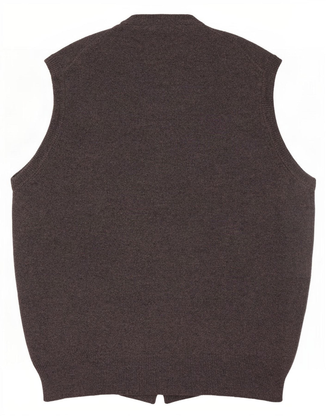 Munrospun Mens Vest Tank Top EU 52 Large Grey Wool