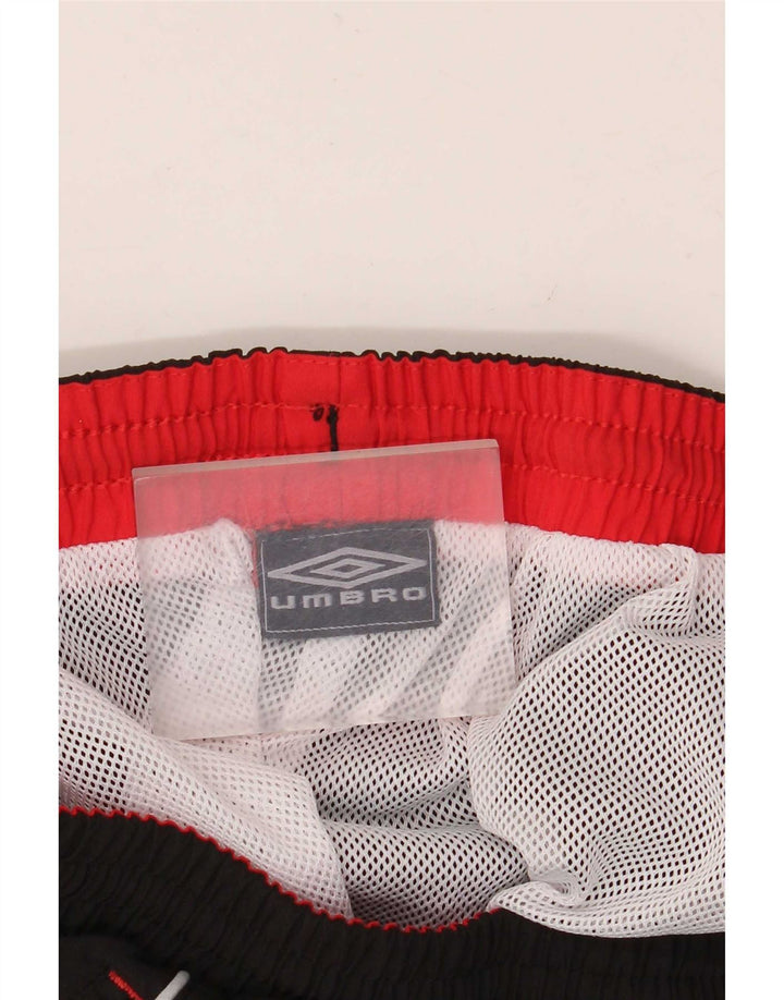 Umbro Mens Graphic Swimming Shorts 2XL  Black Polyester