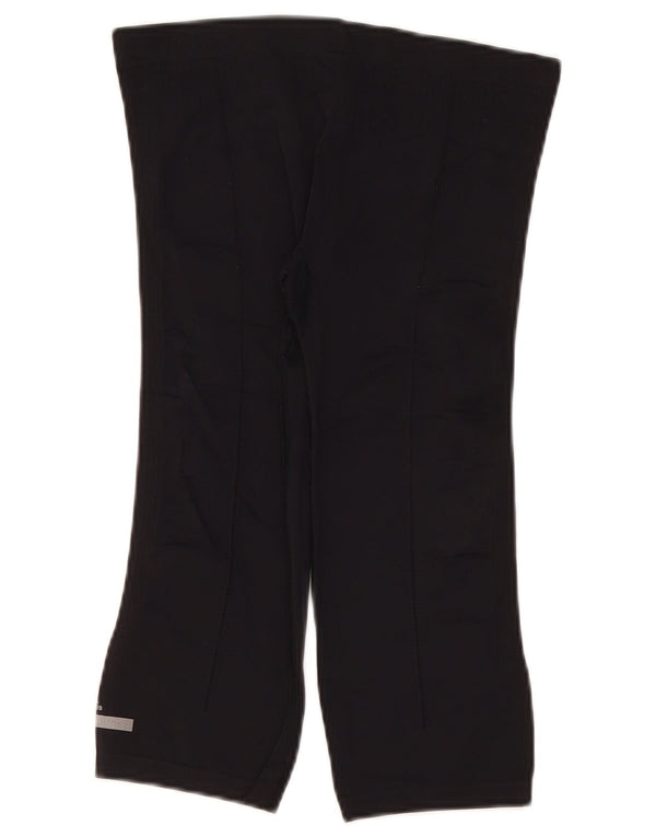 Adidas Womens Stella McCartney Capri Tracksuit Trousers UK 12 Medium Black
