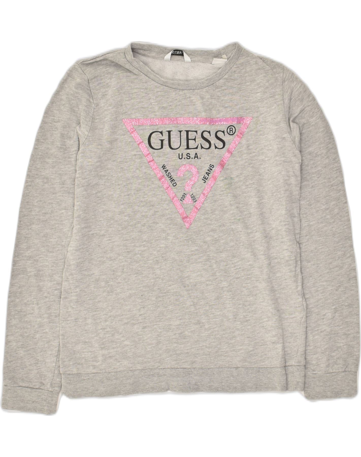 Grey cheap guess jumper