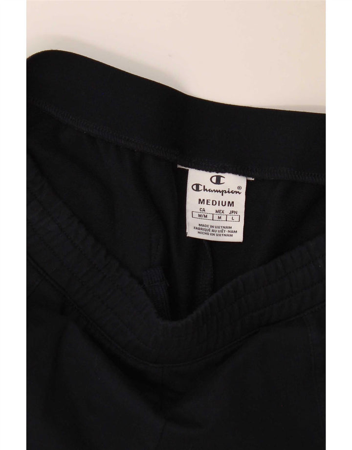 Champion Womens Tracksuit Trousers UK 12 Medium Navy Blue