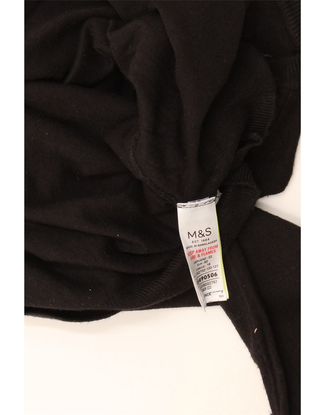 Marks & Spencer Womens Cardigan Sweater UK 22 2XL Black Viscose