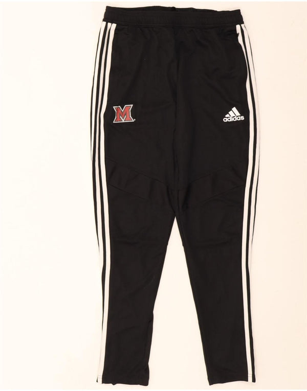Adidas Mens Aeroready Tracksuit Trousers UK 14 Medium Black Polyester