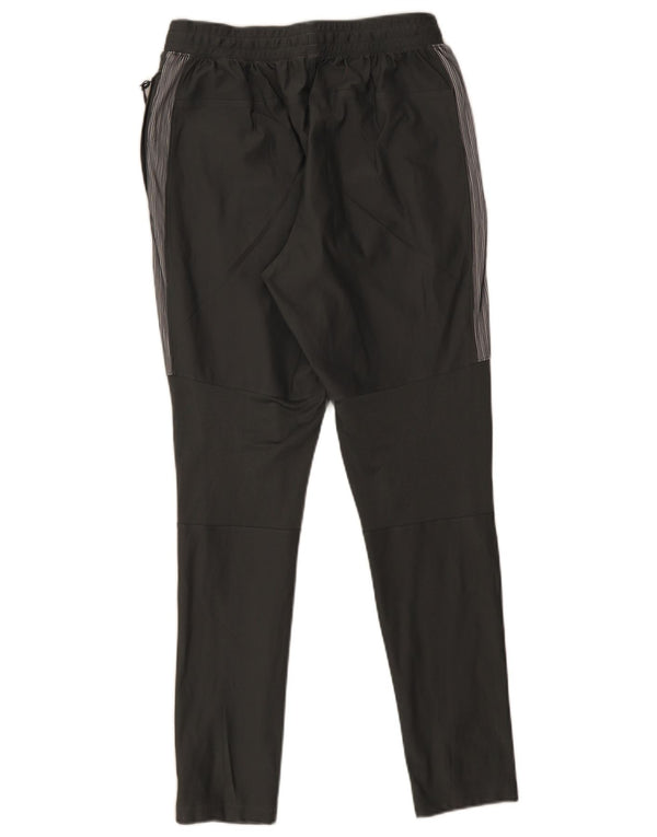 Under Armour Mens Fitted Tracksuit Trousers Medium  Grey Pinstripe