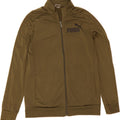 PUMA Womens Tracksuit Top Jacket UK 16 Large  Khaki Polyester Vintage Puma and Second-Hand Puma from Messina Hembry 
