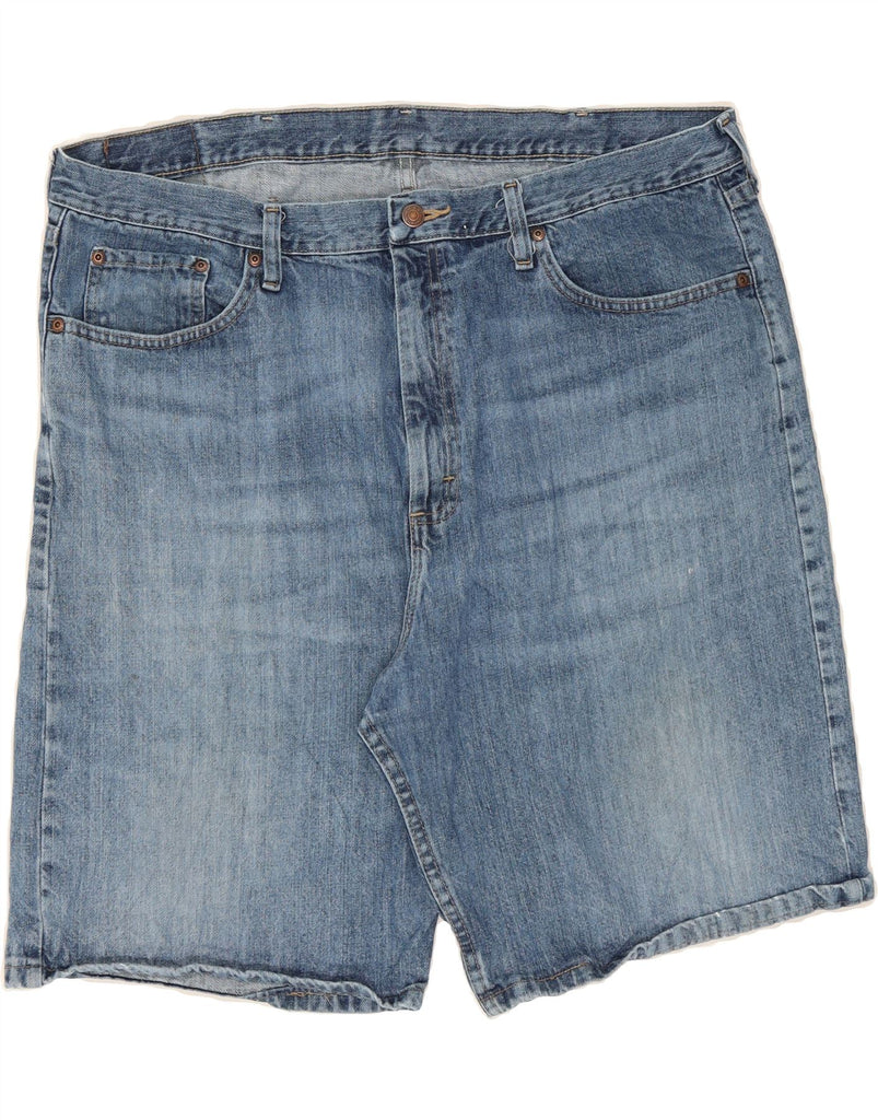 WRANGLER Mens Relaxed Fit Denim Shorts W40 XL Blue Cotton Vintage Wrangler and Second-Hand Wrangler from Messina Hembry 