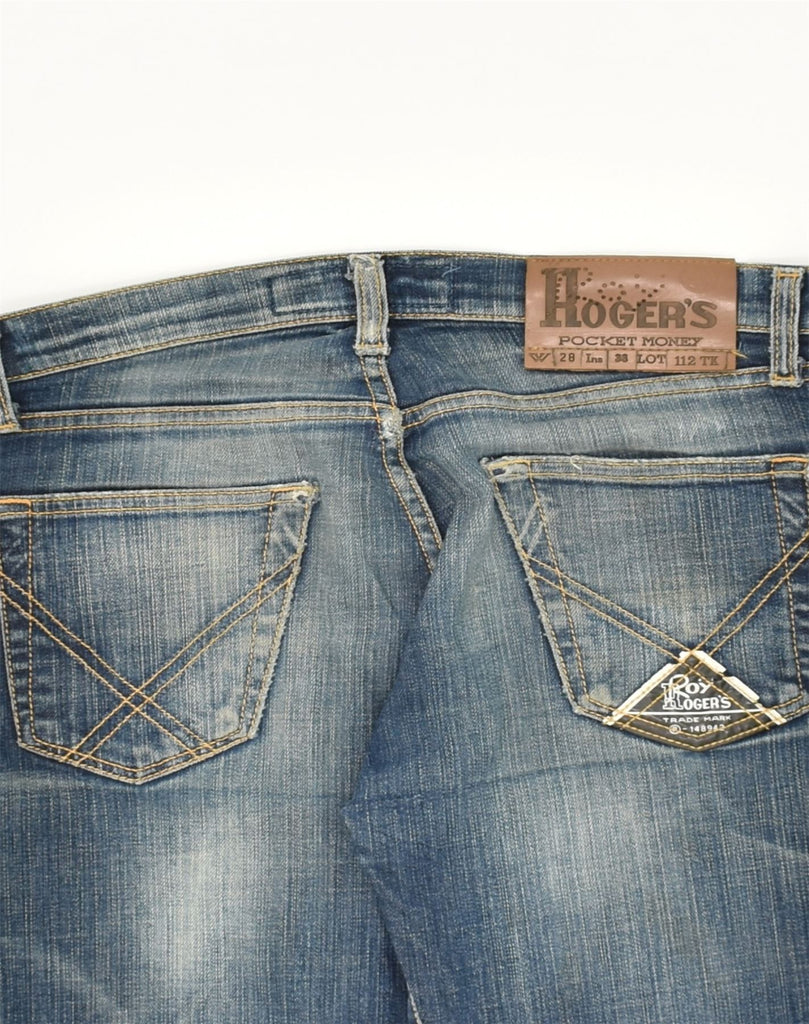 ROY ROGERS Womens Slim Jeans W28 L28  Blue Cotton | Vintage Roy Rogers | Thrift | Second-Hand Roy Rogers | Used Clothing | Messina Hembry 