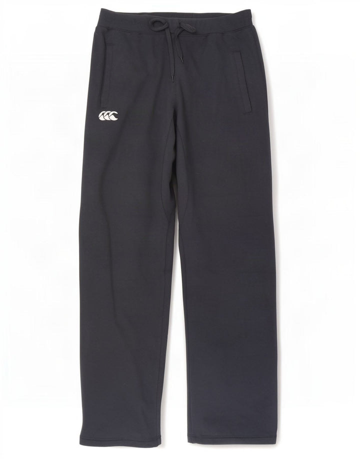 Canterbury Mens Tracksuit Trousers Medium Navy Blue Cotton