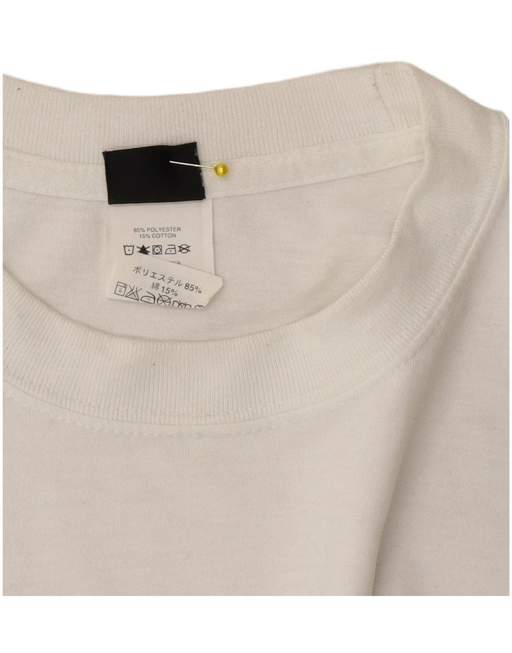 Oakley Mens Top Long Sleeve Large White Polyester