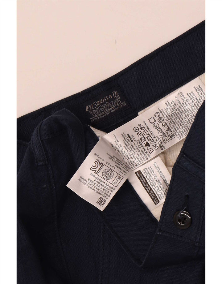 Levi's Mens Chino Shorts W36 Large Navy Blue Cotton