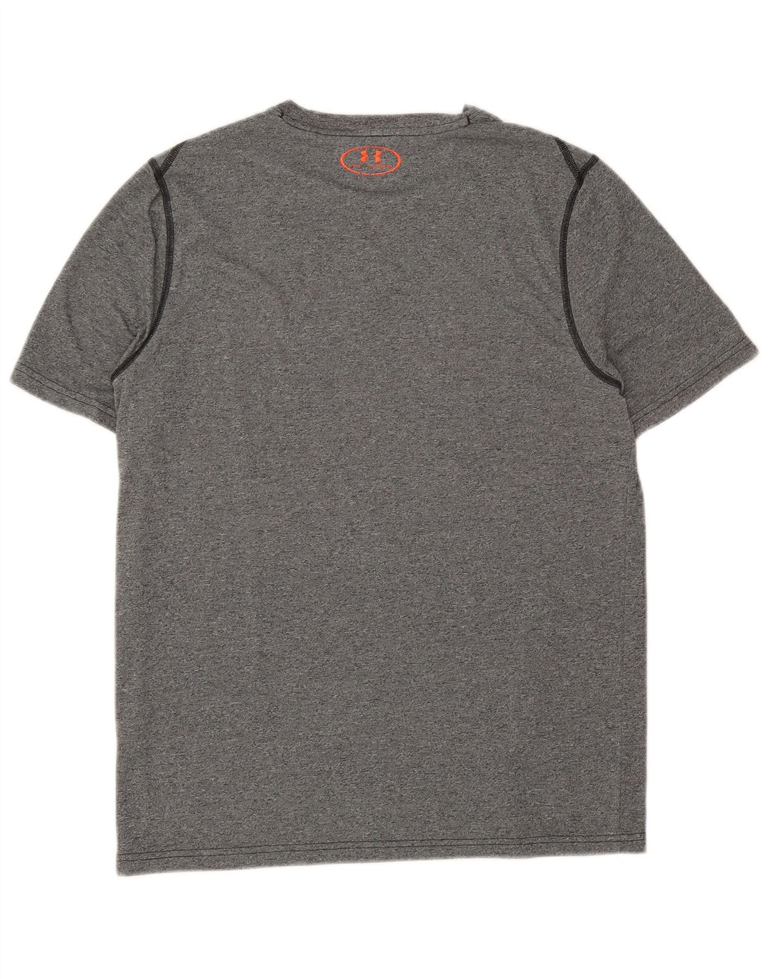 Under Armour Mens Heat Gear T-Shirt Top Medium Navy Blue Flecked