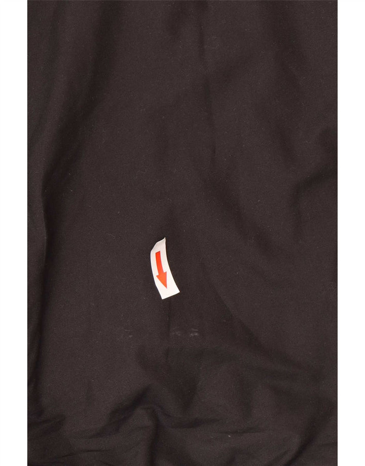 Puma Mens Hooded Pullover Windbreaker Jacket UK 42 XL Black