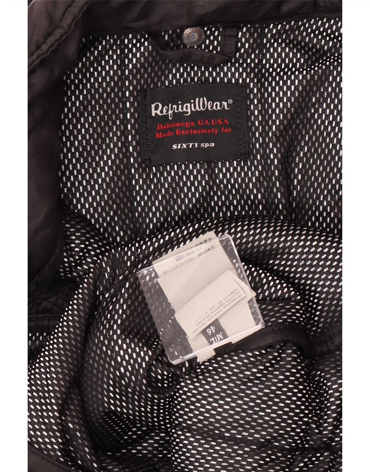 Refrigiwear Womens Sixty spa Hooded Padded Jacket UK 14 Medium Black