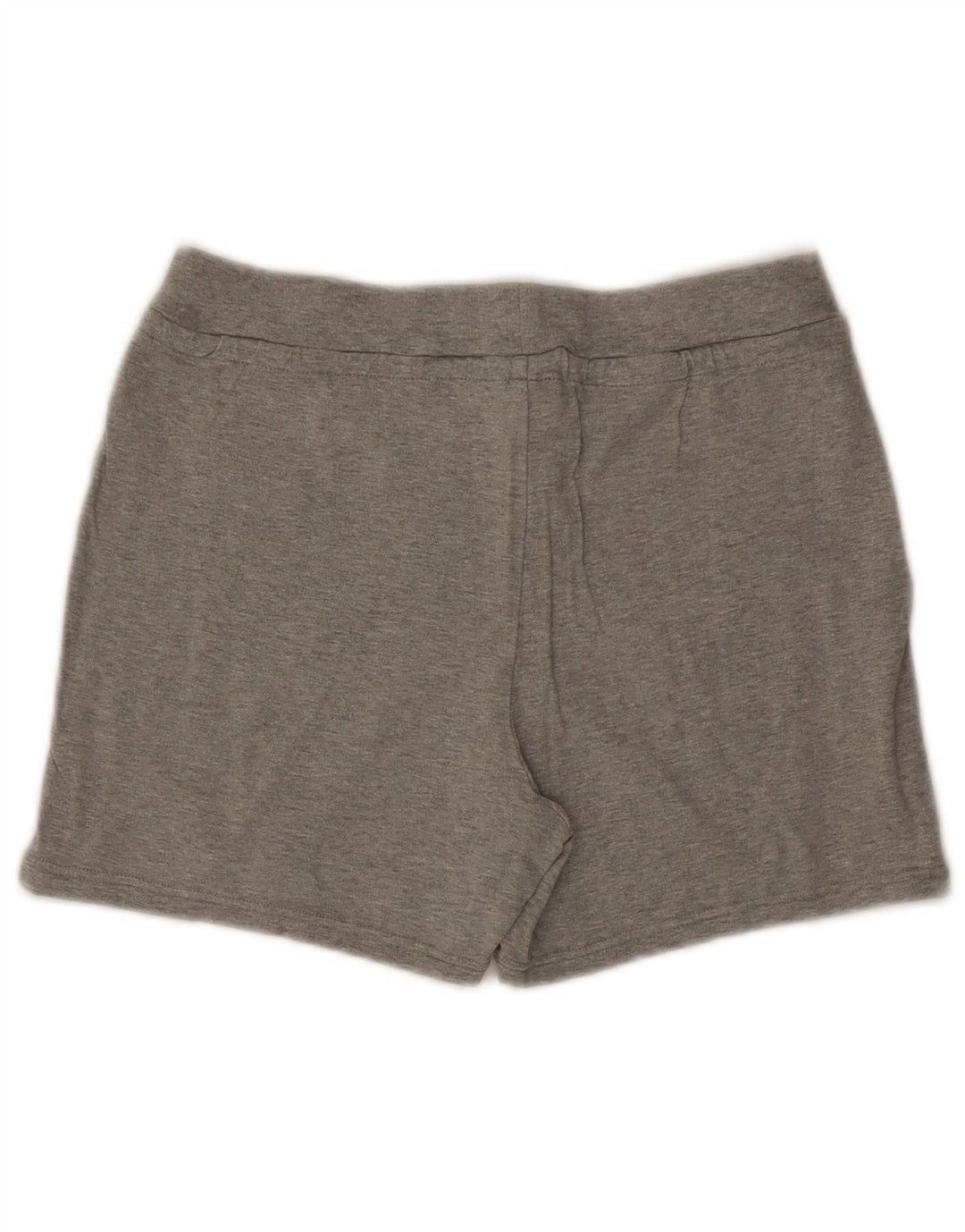 NIKE Womens Sport Shorts UK 8/10 Small Grey Cotton