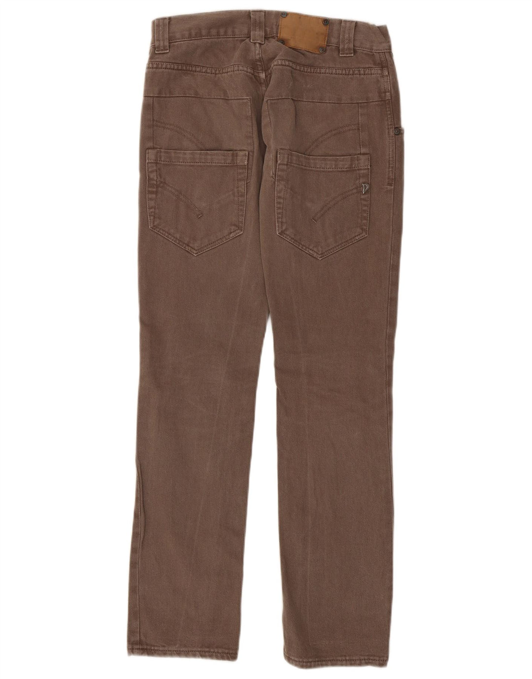 Dondup Womens Straight Jeans W28 L30 Beige