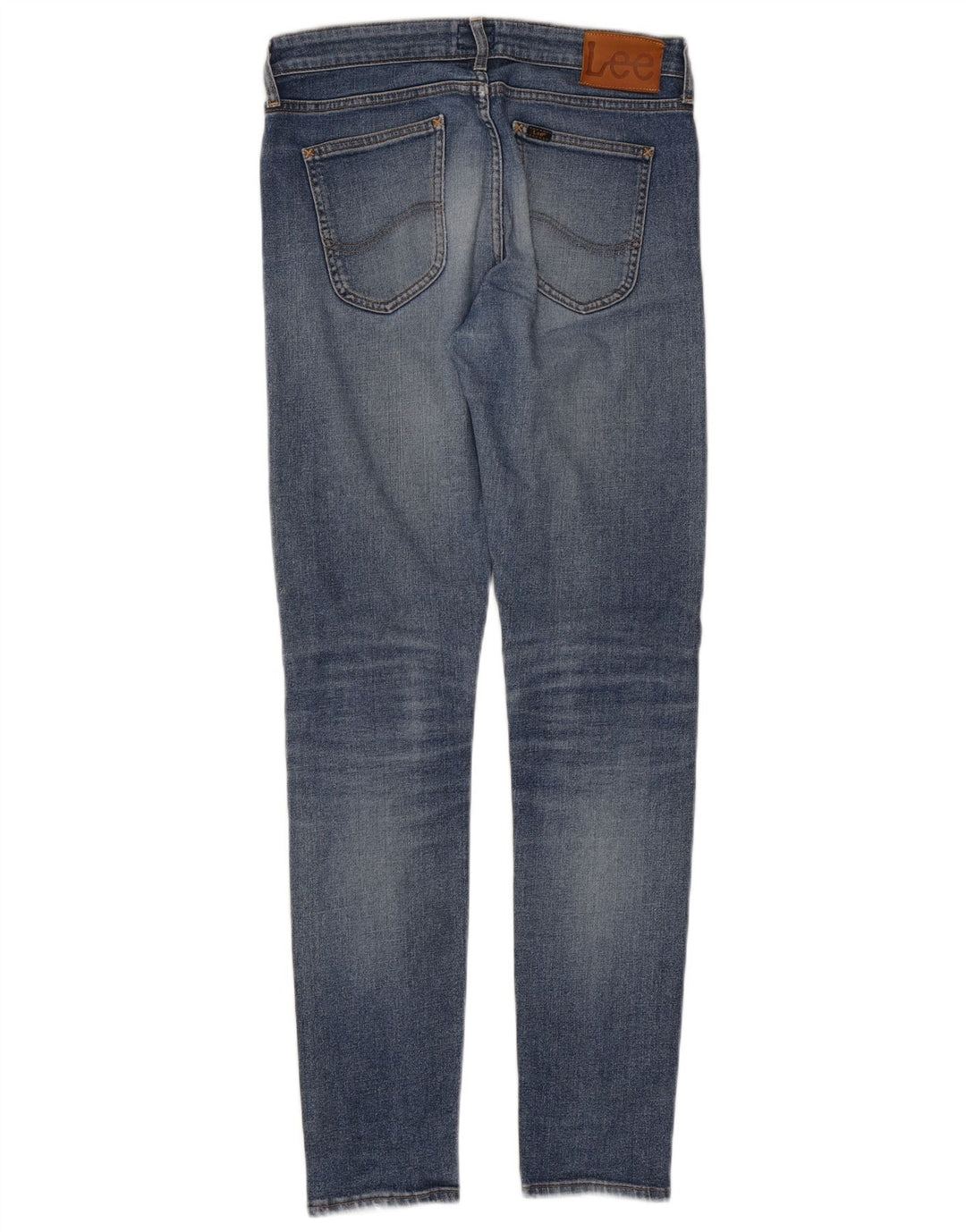 Lee Womens Malone Skinny Jeans W30 L32 Blue Cotton
