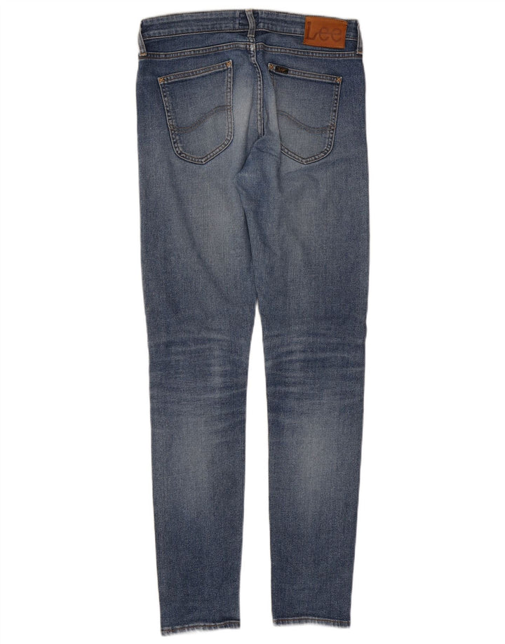 Lee Womens Malone Skinny Jeans W30 L32 Blue Cotton