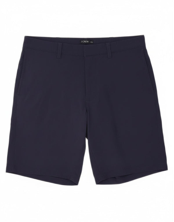 J. Crew Womens Gramercy Chino Shorts W34 Large Navy Blue Nylon