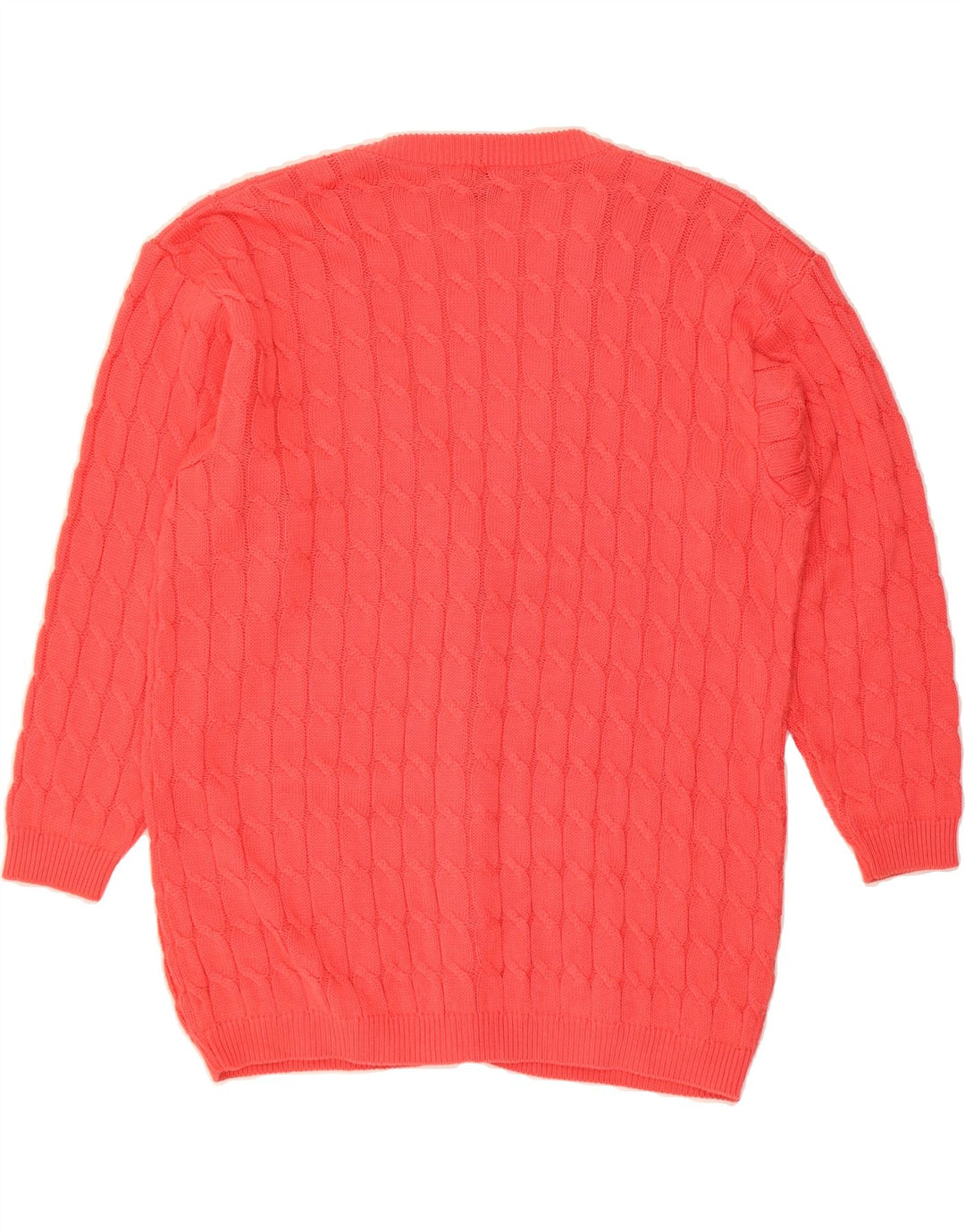 BALDINI Womens Cardigan Sweater IT 48 XL Red Cotton Vintage Baldini and Second-Hand Baldini from Messina Hembry 