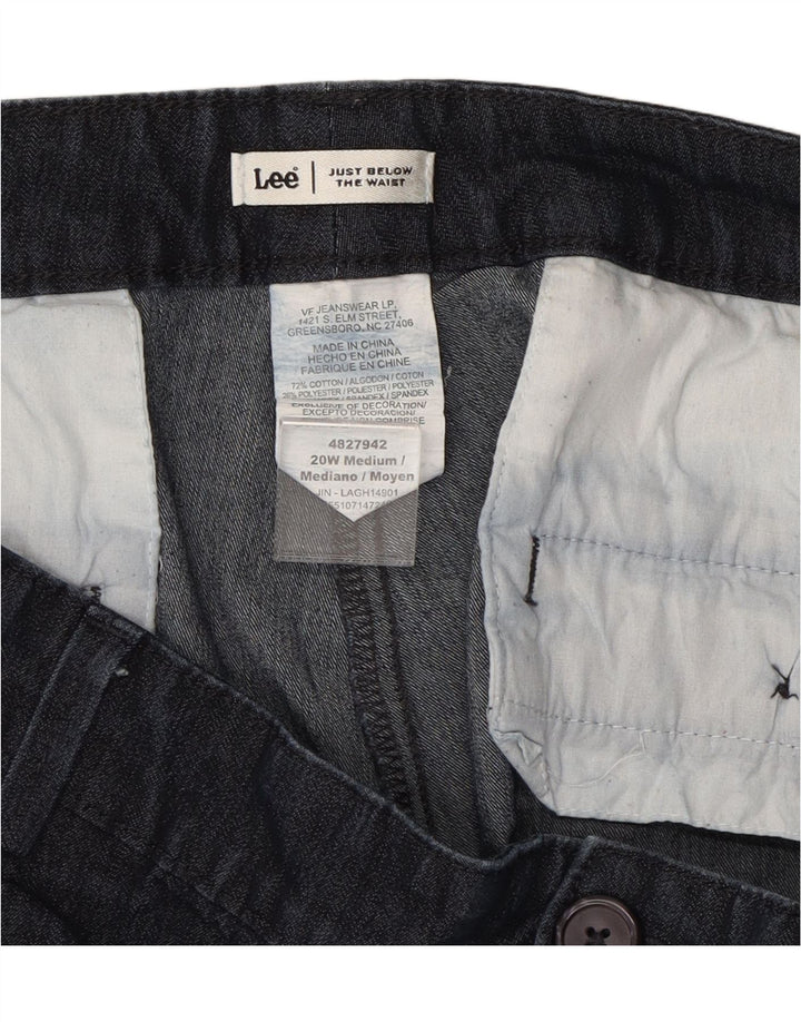 LEE Womens Denim Bermuda Shorts US 20 3XL W40 Blue Cotton