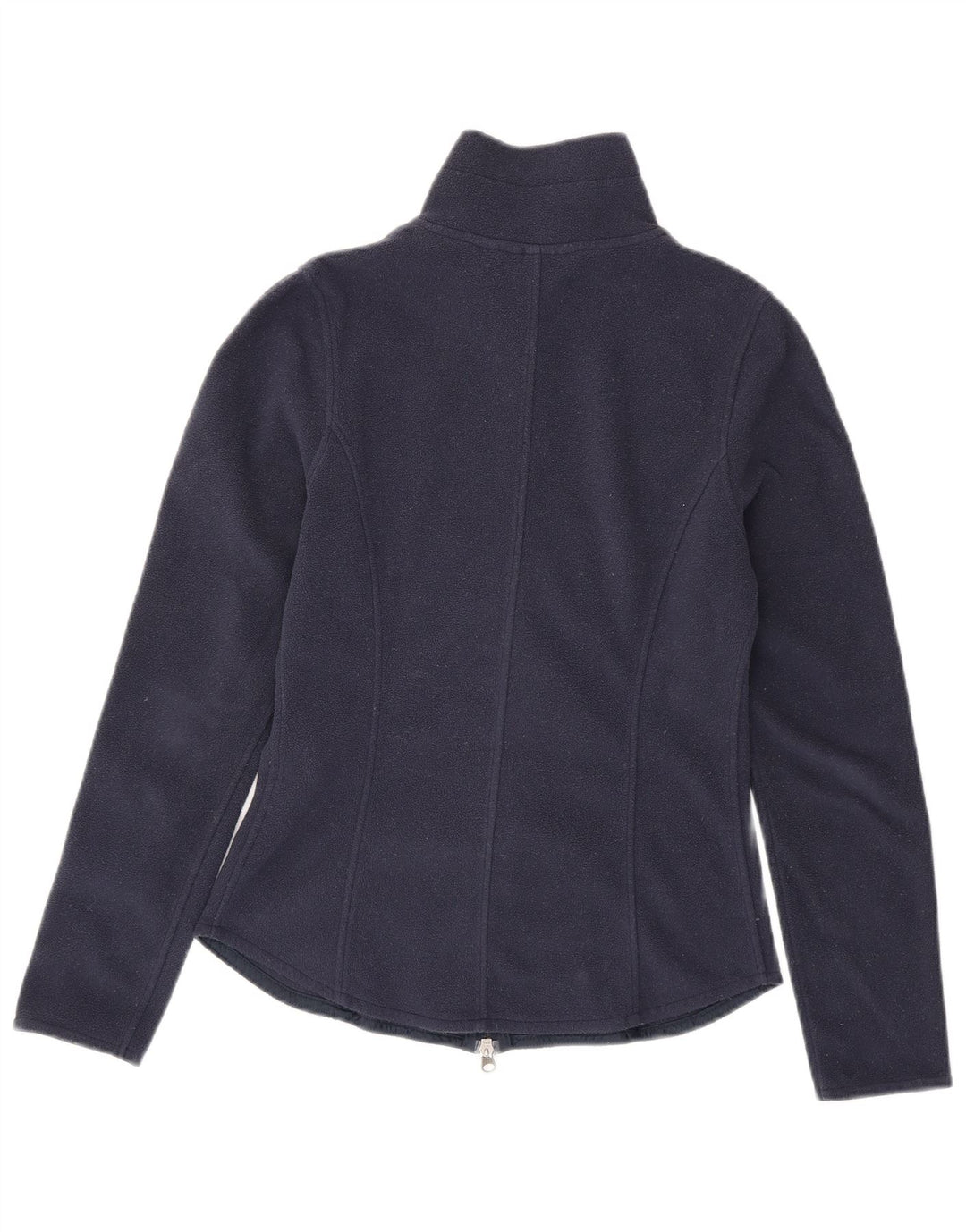 PUMA Womens Fleece Jacket UK 10 Small Navy Blue Polyester