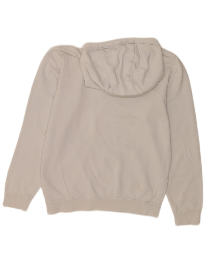 Nike Mens Hoodie Jumper Small White Cotton