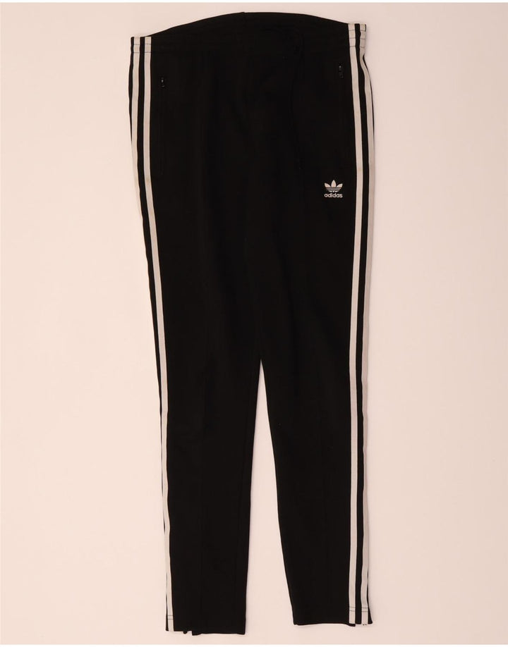 Adidas Womens Tracksuit Trousers UK 6 XS Black Polyester