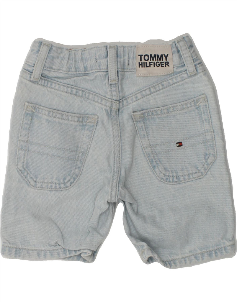 TOMMY HILFIGER Baby Boys Denim Shorts 12-18 Months W18 Blue Cotton | Vintage Tommy Hilfiger | Thrift | Second-Hand Tommy Hilfiger | Used Clothing | Messina Hembry 