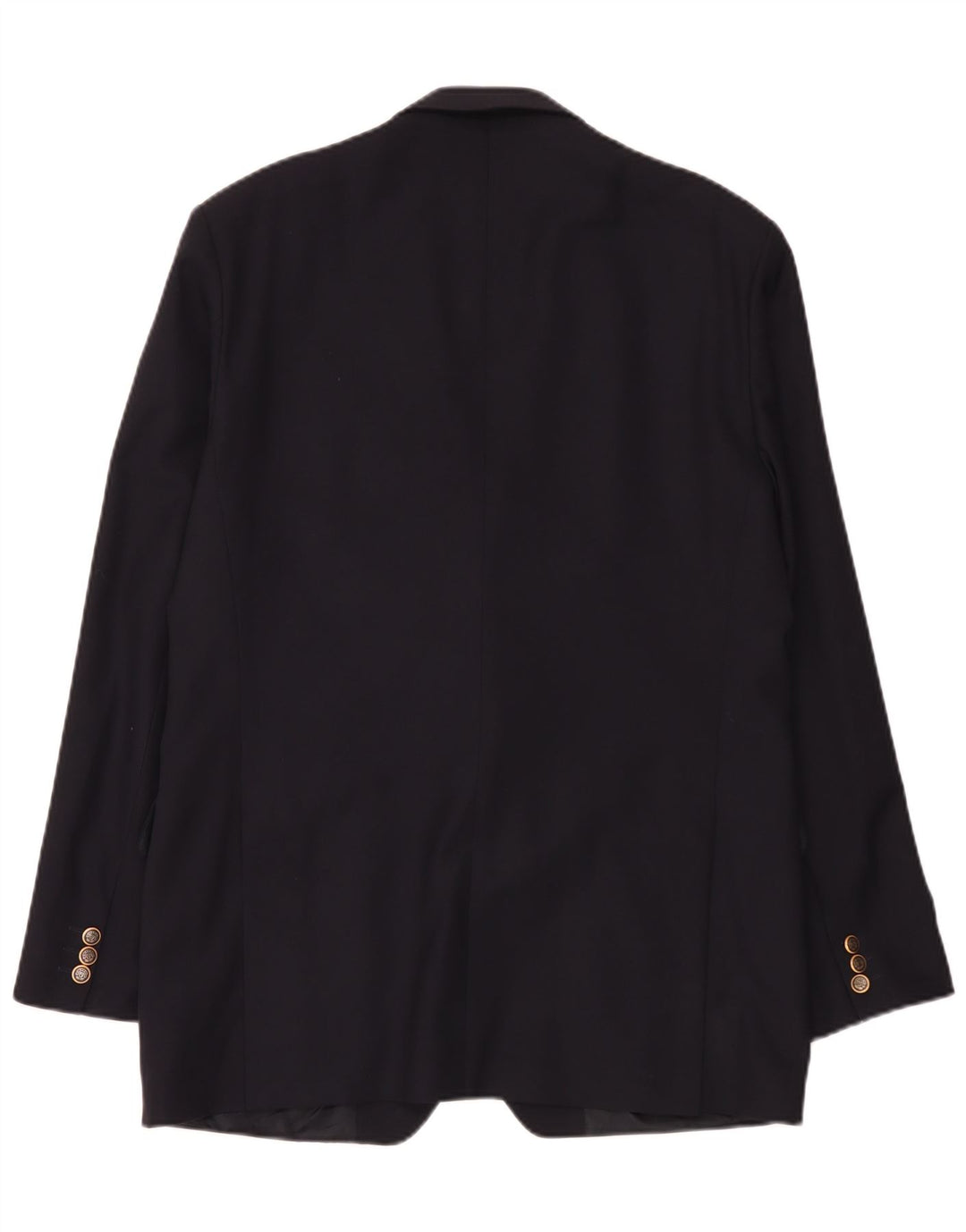 Magee Mens 2 Button Blazer Jacket UK 42 XL Navy Blue New Wool