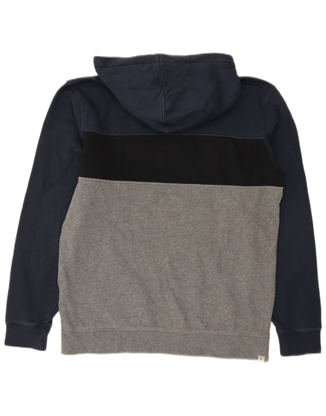 Vans Mens Graphic Hoodie Jumper Medium Multicoloured Colourblock Cotton