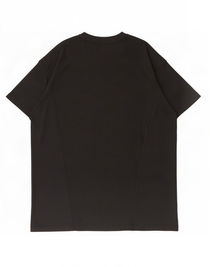 Adidas Mens Regular Fit T-Shirt Top Large Black Cotton