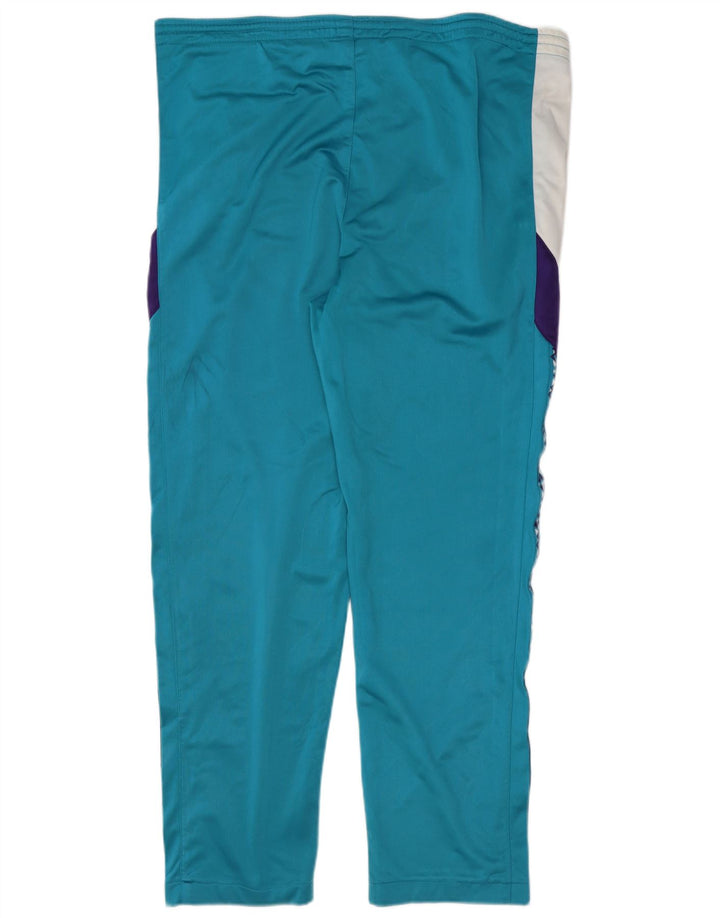 Lotto Mens Graphic Full Tracksuit XL  Blue Colourblock Polyester