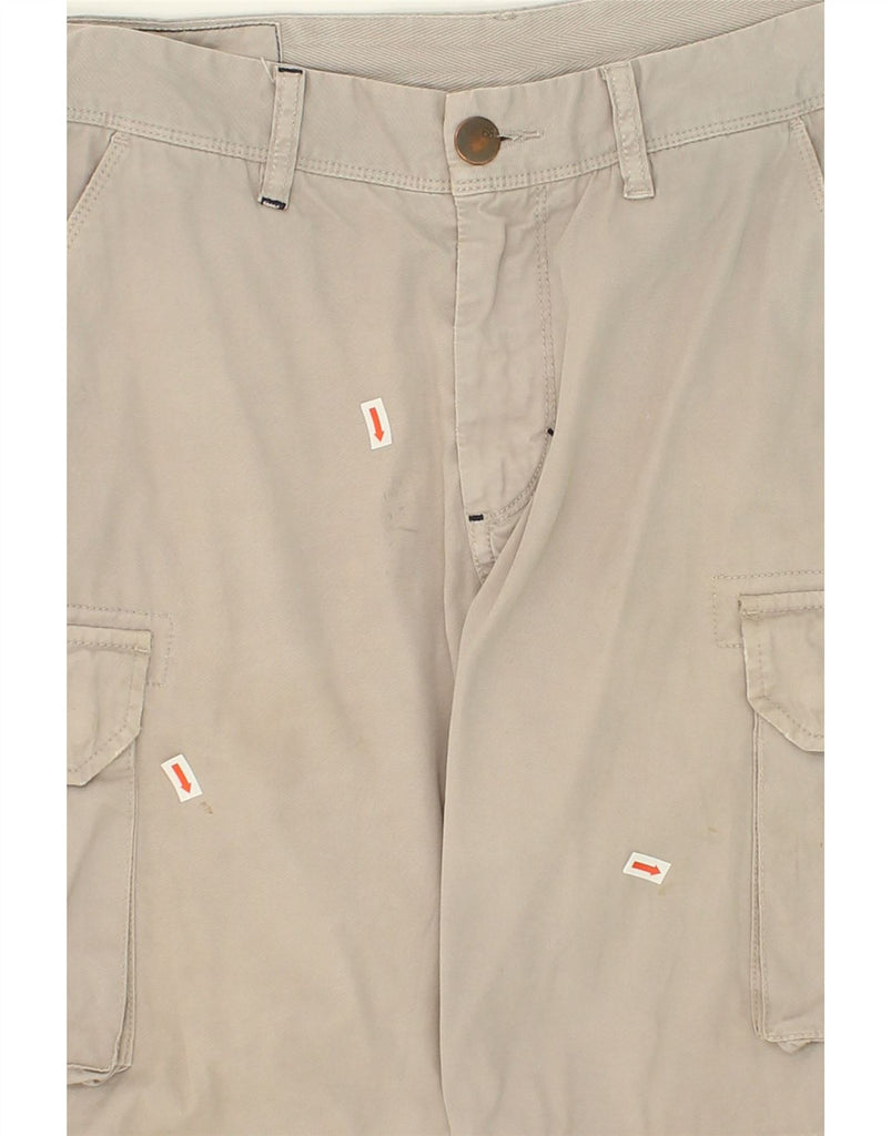 SUN68 Mens Cargo Shorts W32 Medium Grey Cotton | Vintage Sun68 | Thrift | Second-Hand Sun68 | Used Clothing | Messina Hembry 