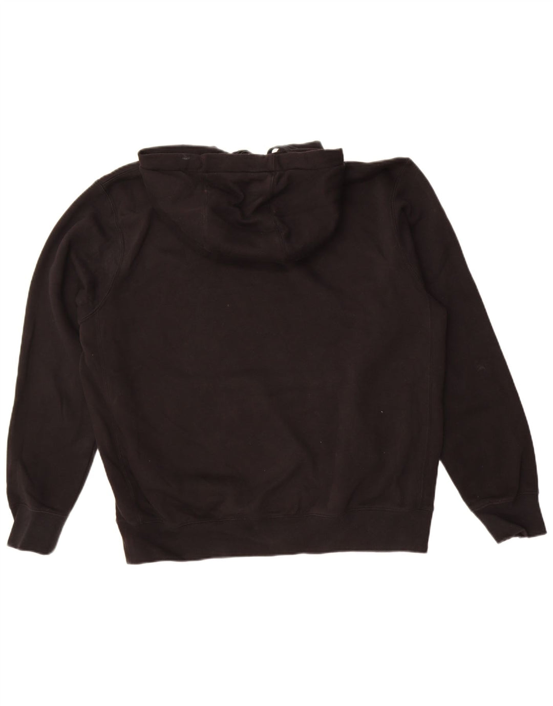 Nike Mens Hoodie Jumper Large Black Cotton