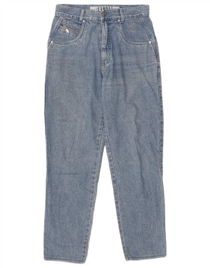 Vintage Womens Tapered Jeans EU 38 Medium W30 L27 Blue Cotton