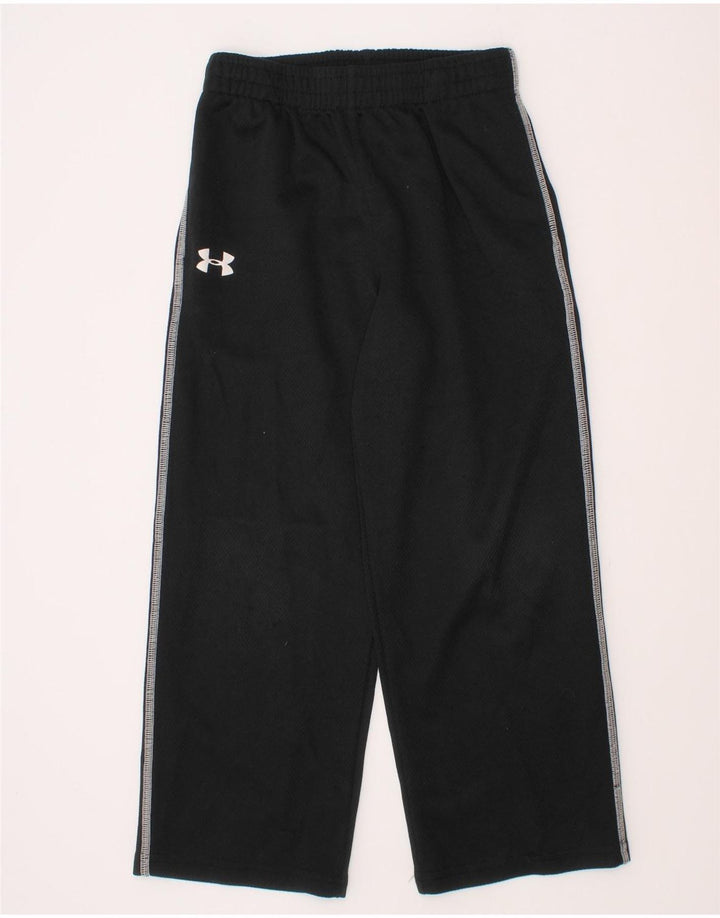Under Armour Boys Graphic Tracksuit Trousers 5-6 Years  Black Polyester