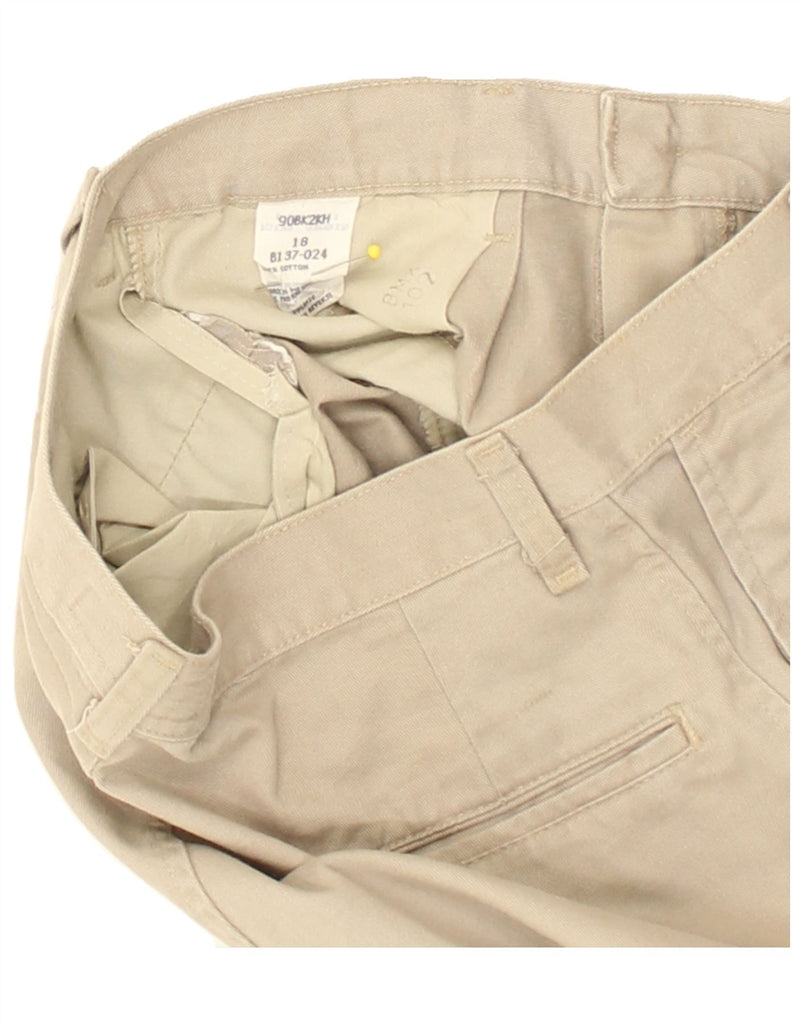 WRANGLER Boys Pegged Casual Trousers 15-16 Years W28 L28 Beige Cotton | Vintage Wrangler | Thrift | Second-Hand Wrangler | Used Clothing | Messina Hembry 