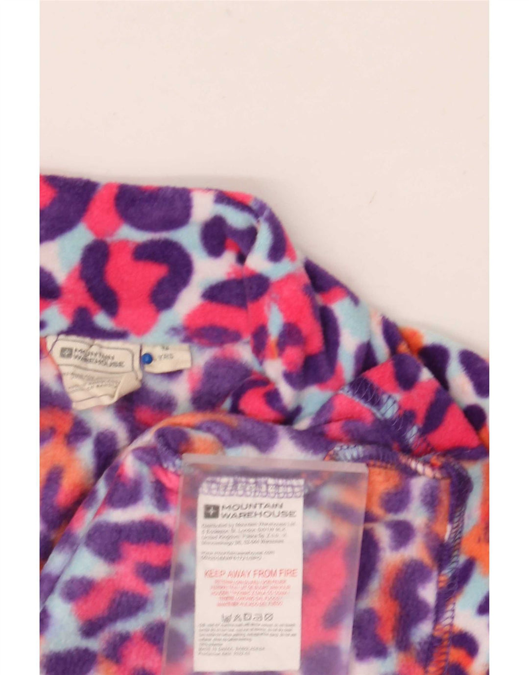 Mountain Warehouse Girls Fleece Jumper 12-13 Years Multicoloured