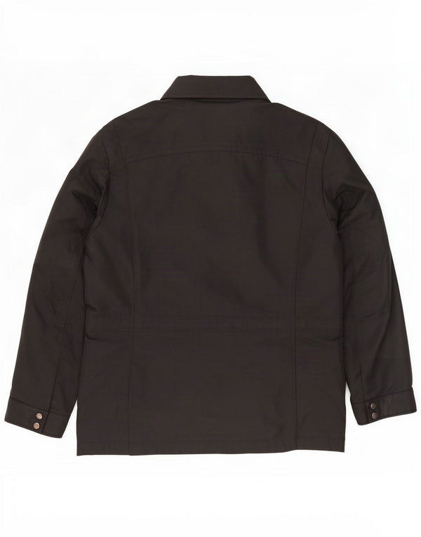 Hugo Boss Mens Utility Jacket EU 52 XL Black Polyamide
