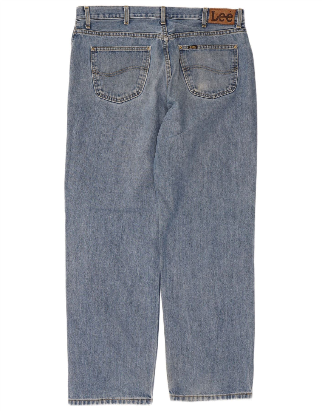 Lee Mens Straight Jeans W36 L31 Blue